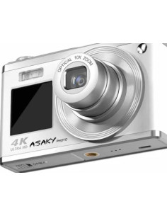 Photo Orbit X-10 Bianca - Fotocamera digitale compatta Dual Screen 2